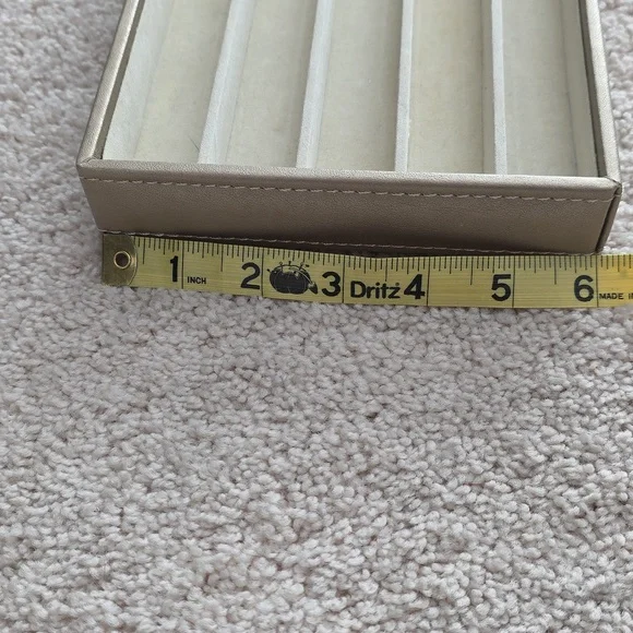 Gold Stackable Jewelry Tray Set (2) - Picture 4 of 7